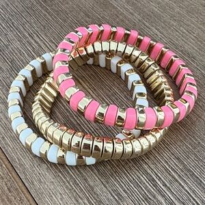 Lilly Pulitzer Paradise Punch Stretch Bracelet Set